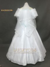 画像4: 人魚姫 リトル プリンセス マーメイド アリエル ドレス コスプレ衣装 (4)