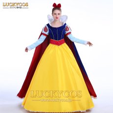 画像1: 白雪姫 お姫様 プリンセス ドレス コスプレ衣装 (1)
