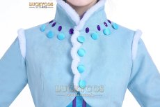 画像7: アナと雪の女王家族の思い出 アナ Anna お姫様 ドレス コスプレ衣装 (7)