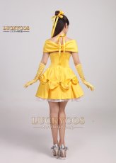 画像5: 美女と野獣 ベル プリンセス ドレス コスプレ衣装 (5)