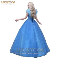 画像4: シンデレラ Cinderella プリンセス ドレス コスプレ衣装 (4)