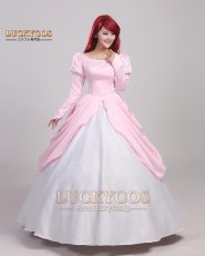 画像2: 人魚姫 リトル プリンセス マーメイド アリエル ドレス コスプレ衣装 (2)