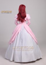 画像5: 人魚姫 リトル プリンセス マーメイド アリエル ドレス コスプレ衣装 (5)