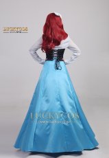 画像5: 人魚姫 リトル プリンセス マーメイド アリエル ドレス コスプレ衣装 (5)