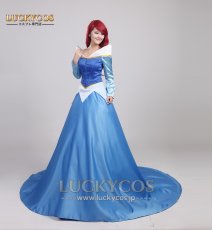 画像4: 人魚姫 リトル プリンセス マーメイド アリエル ドレス コスプレ衣装 (4)