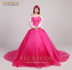 画像1: 眠れる森の美女 オーロラ姫 眠り姫 プリンセス ドレス コスプレ衣装 (1)