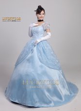 画像4: シンデレラ Cinderella プリンセス ドレス コスプレ衣装 (4)