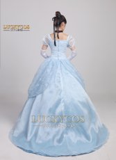 画像5: シンデレラ Cinderella プリンセス ドレス コスプレ衣装 (5)