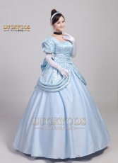 画像3: シンデレラ Cinderella プリンセス ドレス コスプレ衣装 (3)