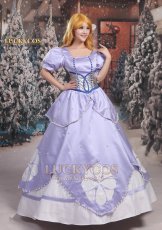 画像2: 小さなプリンセス ソフィア ドレス コスプレ衣装 (2)