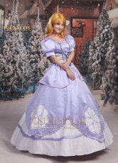 画像3: 小さなプリンセス ソフィア ドレス コスプレ衣装 (3)