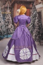 画像6: 小さなプリンセス ソフィア ドレス コスプレ衣装 (6)