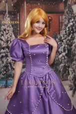 画像7: 小さなプリンセス ソフィア ドレス コスプレ衣装 (7)