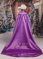 画像5: Frozen アナと雪の女王 アナ Anna ドレス コスプレ衣装 (5)