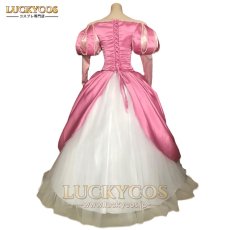 画像4: 人魚姫 リトル プリンセス マーメイド アリエル ドレス コスプレ衣装 (4)