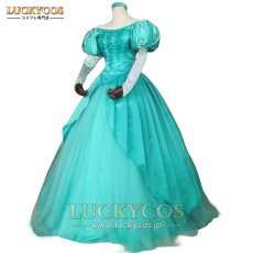 画像3: 人魚姫 リトル プリンセス マーメイド アリエル ドレス コスプレ衣装 (3)