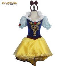画像1: 白雪姫 お姫様 プリンセス ドレス コスプレ衣装 (1)