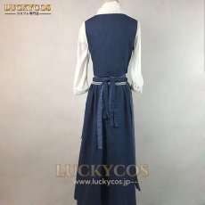 画像3: 2017映画 美女と野獣 ベル メイド服 コスプレ衣装 (3)