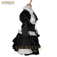 画像2: FAIRY TAIL フェアリーテイル エルザ·スカーレット メイド服 コスプレ衣装 (2)