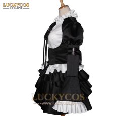 画像3: FAIRY TAIL フェアリーテイル エルザ·スカーレット メイド服 コスプレ衣装 (3)