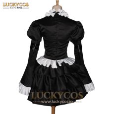 画像4: FAIRY TAIL フェアリーテイル エルザ·スカーレット メイド服 コスプレ衣装 (4)