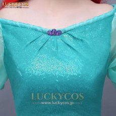 画像4: 人魚姫 リトル プリンセス マーメイド アリエル ドレス コスプレ衣装 (4)