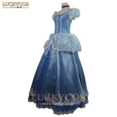 画像9: シンデレラ Cinderella プリンセス ドレス コスプレ衣装 (9)