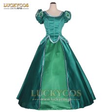 画像1: 人魚姫 リトル プリンセス マーメイド アリエル ドレス コスプレ衣装 (1)