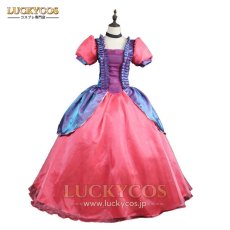 画像1: シンデレラ Cinderella アナスタシア ドリゼラ ドレス コスプレ衣装 (1)