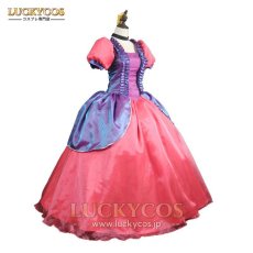 画像2: シンデレラ Cinderella アナスタシア ドリゼラ ドレス コスプレ衣装 (2)