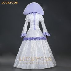 画像3: アルドノア・ゼロ ALDNOAH.ZERO アセイラム・ヴァース・アリューシア 皇女 ドレス コスプレ衣装 (3)