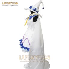 画像2: 初音ミク 雪ミク Magical Snow ver. 魔法少女 コスプレ衣装 (2)