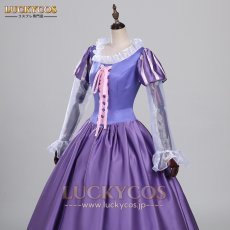 画像4: 塔の上のラプンツェル ラプンツェル Rapunzel コスプレ衣装 (4)