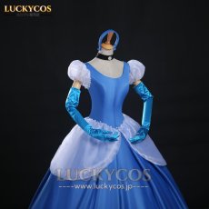 画像4: シンデレラ Cinderella プリンセス ドレス コスプレ衣装 (4)