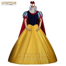 画像1: 白雪姫 お姫様 プリンセス ドレス コスプレ衣装 (1)