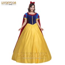 画像1: 白雪姫 お姫様 プリンセス ドレス コスプレ衣装 (1)