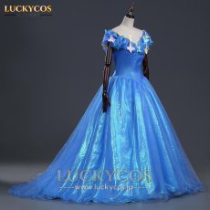 画像2: シンデレラ Cinderella プリンセス ドレス コスプレ衣装 (2)