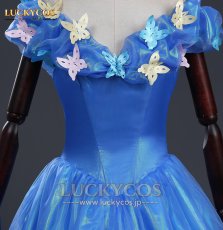 画像4: シンデレラ Cinderella プリンセス ドレス コスプレ衣装 (4)