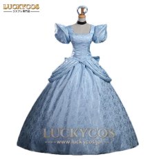 画像1: シンデレラ Cinderella プリンセス ドレス コスプレ衣装 (1)
