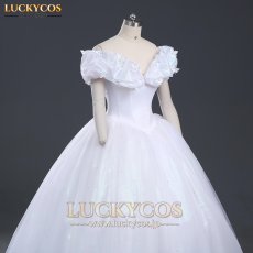 画像4: シンデレラ Cinderella プリンセス ドレス コスプレ衣装 (4)
