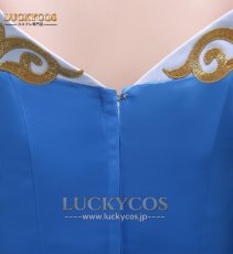 画像8: 眠れる森の美女 オーロラ姫 眠り姫 プリンセス ドレス コスプレ衣装 (8)