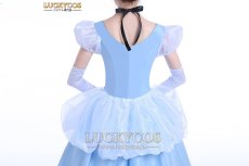 画像9: シンデレラ Cinderella プリンセス ドレス コスプレ衣装 (9)
