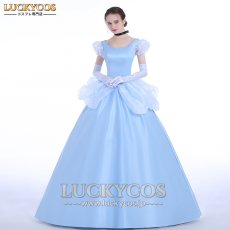 画像2: シンデレラ Cinderella プリンセス ドレス コスプレ衣装 (2)