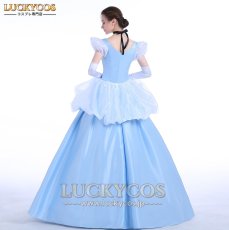 画像5: シンデレラ Cinderella プリンセス ドレス コスプレ衣装 (5)