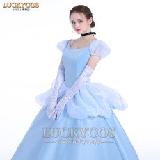 画像6: シンデレラ Cinderella プリンセス ドレス コスプレ衣装 (6)