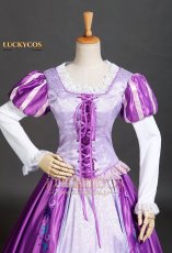 画像5: 塔の上のラプンツェル ラプンツェル Rapunzel ドレス コスプレ衣装 (5)