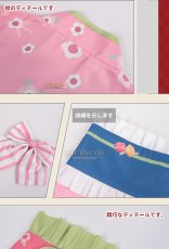画像6: 鬼滅の刃 甘露寺蜜璃 着物 コスプレ衣装 (6)