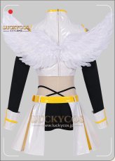 画像3: 2.5次元の誘惑 喜咲アリア 天使空挺隊 翼付き コスプレ衣装 (3)