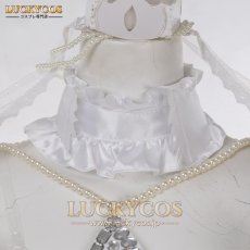 画像6: アズールレーン Azur Lane エンタープライズ ウェディング ドレス コスプレ衣装 (6)