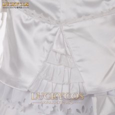 画像11: アズールレーン Azur Lane エンタープライズ ウェディング ドレス コスプレ衣装 (11)